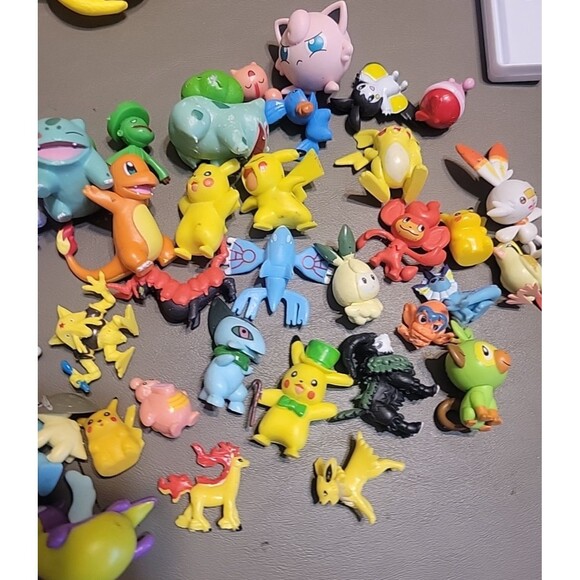 Miniature Pokemon Toys Mini Figures Lot Cake toppers - Picture 3 of 12
